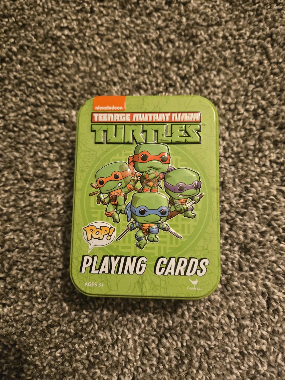 Teenage Mutant Ninja Turtles Green Pop! Playing Card Game
